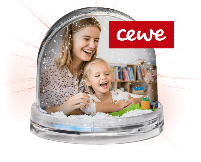 Foto-Schneekugel